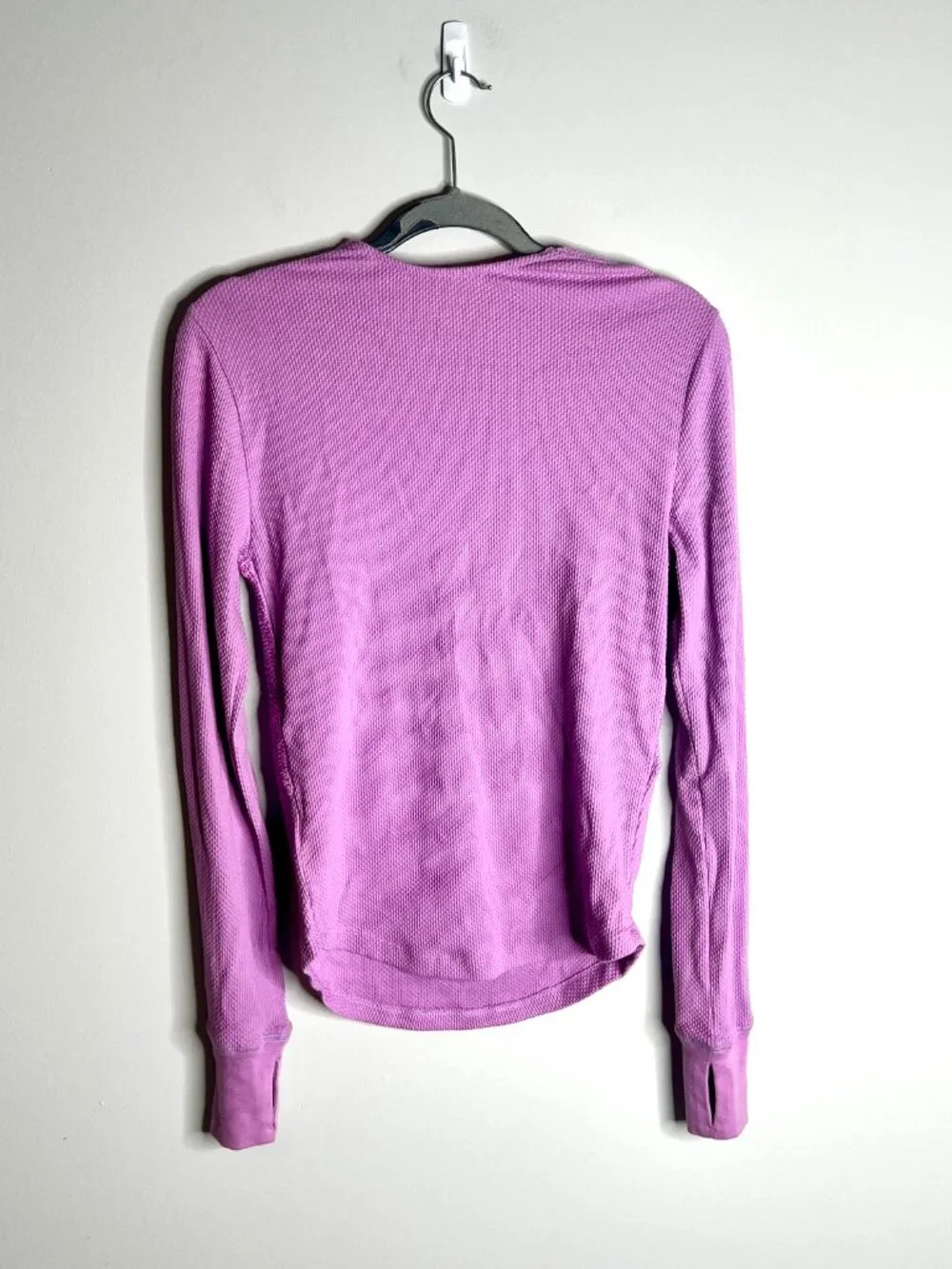 Free People Butterfly Dreams Crochet Long-Sleeve Thermal Top Girlhoodcore Sz M